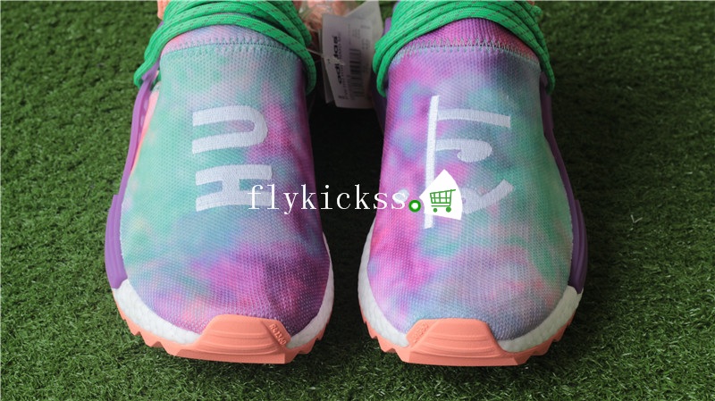 Pharrell Williams x NMD Human Race Holi Festival Chalk Coral